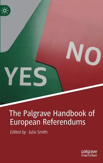 Cover of The Palgrave Handbook of European Referendums