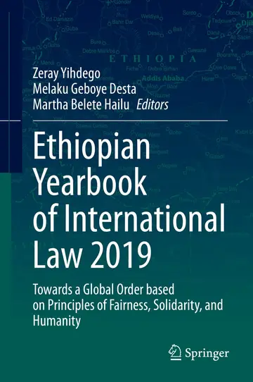Cover of Ethiopian Yearbook of International Law 2019