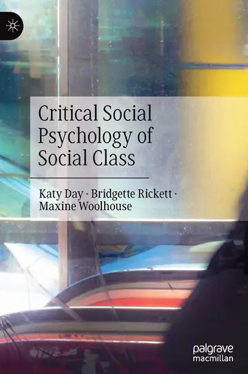 Cover of Critical Social Psychology of Social Class