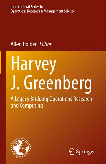 Cover of Harvey J. Greenberg