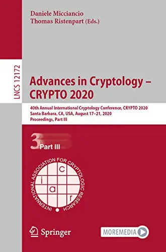 Cover of Advances in Cryptology – CRYPTO 2020