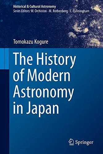 Cover of The History of Modern Astronomy in Japan