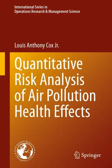 Cover of Quantitative Risk Analysis of Air Pollution Health Effects