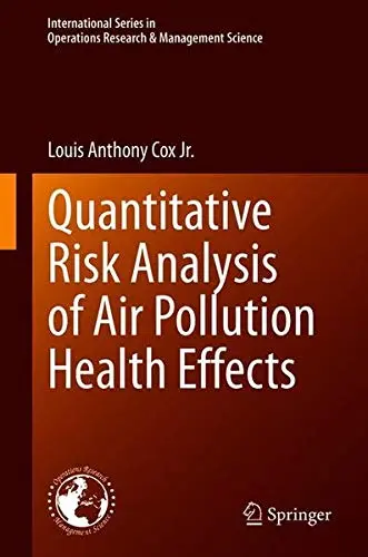 Cover of Quantitative Risk Analysis of Air Pollution Health Effects