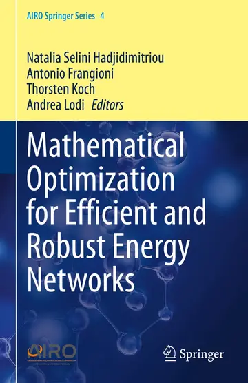 Cover of Mathematical Optimization for Efficient and Robust Energy Networks
