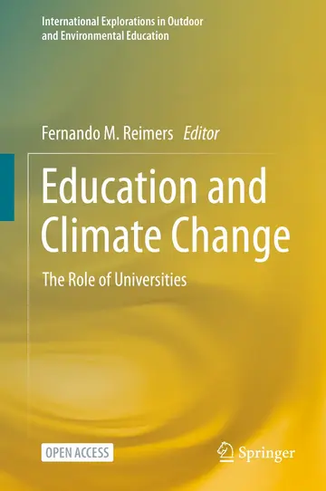 Cover of Education and Climate Change