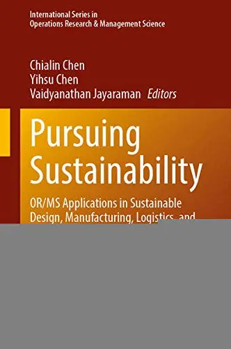 Cover of Pursuing Sustainability