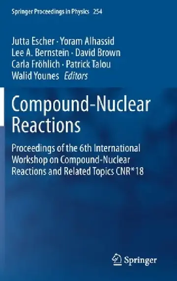 Cover of Compound-Nuclear Reactions