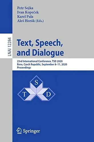 Cover of Text, Speech, and Dialogue