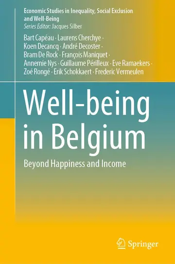 Cover of Wat Heet Dan Gelukkig Zijn? Geluk, Welvaart En Welzijn Van De Belgen
