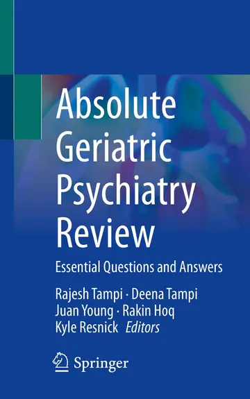Cover of Absolute Geriatric Psychiatry Review