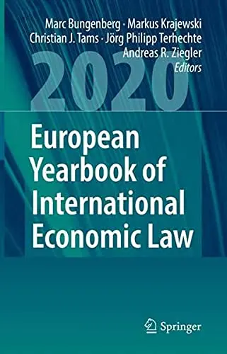 Cover of European Yearbook of International Economic Law 2020