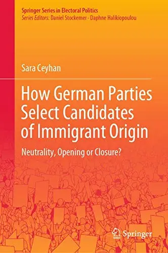 Cover of How German Parties Select Candidates of Immigrant Origin