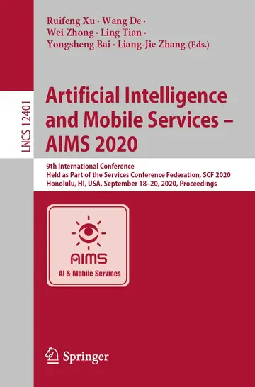 Cover of Artificial Intelligence and Mobile Services – AIMS 2020