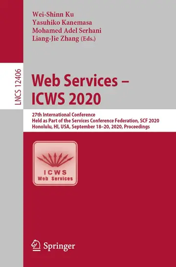 Cover of Web Services – ICWS 2020