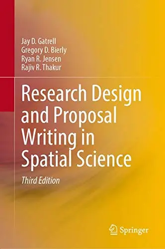 Cover of Research Design and Proposal Writing in Spatial Science