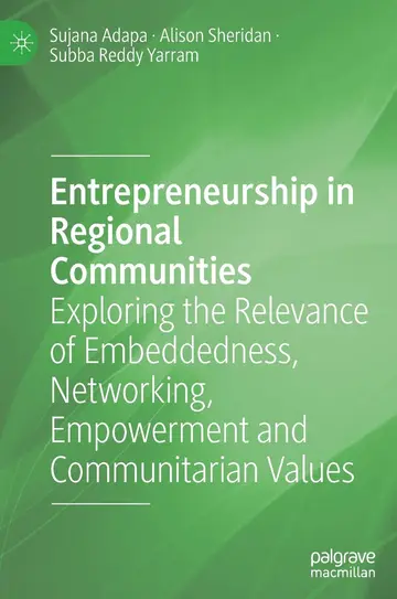 Cover of Entrepreneurship in Regional Communities