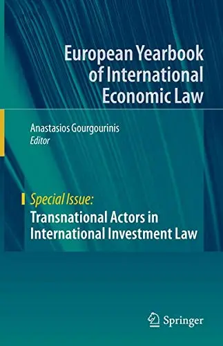Cover of Transnational Actors in International Investment Law