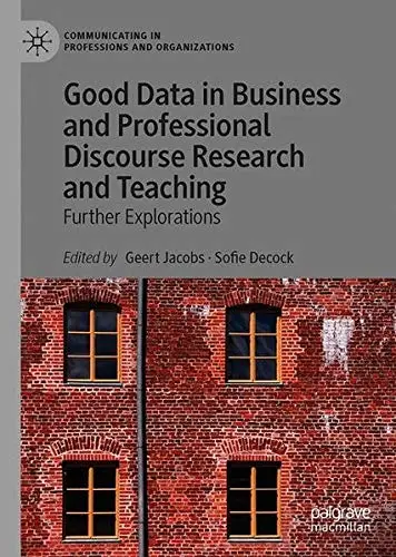 Cover of Good Data in Business and Professional Discourse Research and Teaching
