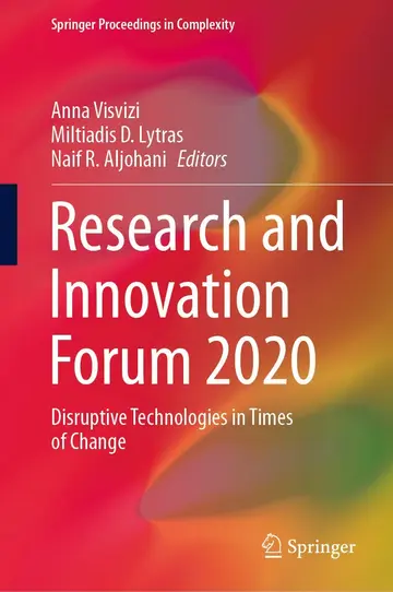 Cover of Research and Innovation Forum 2020