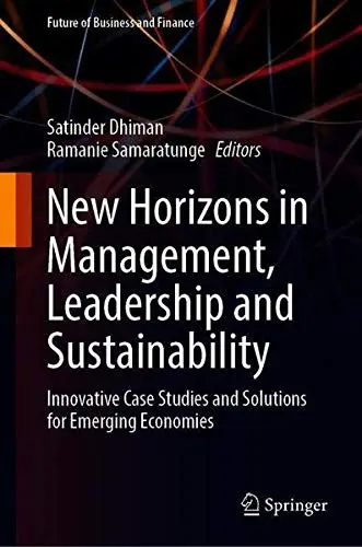 Cover of New Horizons in Management, Leadership and Sustainability
