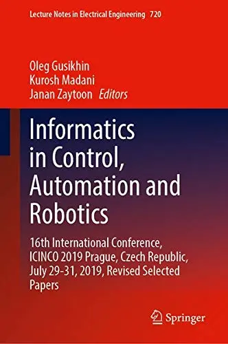 Cover of Informatics in Control, Automation and Robotics