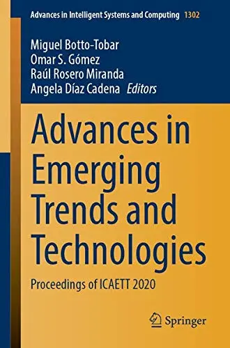 Cover of Advances in Emerging Trends and Technologies