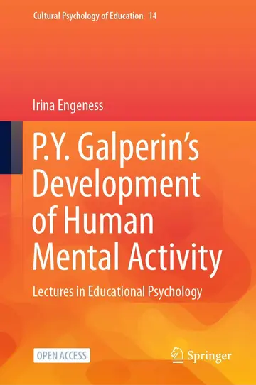Cover of P.Y. Galperin's Development of Human Mental Activity