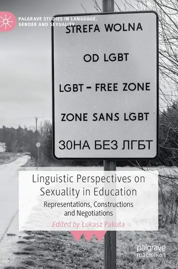 Cover of Linguistic Perspectives on Sexuality in Education