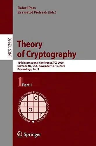 Cover of Theory of Cryptography