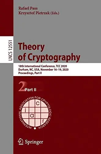 Cover of Theory of Cryptography