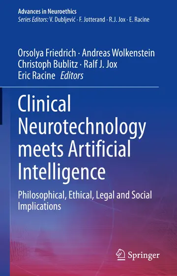 Cover of Clinical Neurotechnology Meets Artificial Intelligence