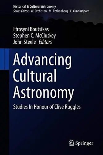 Cover of Advancing Cultural Astronomy