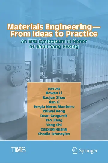 Cover of Materials Engineering - from Ideas to Practice