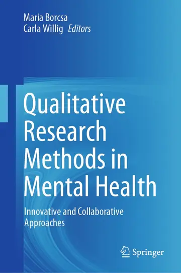 Cover of Qualitative Research Methods in Mental Health