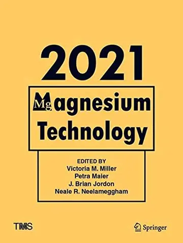 Cover of Magnesium Technology 2021