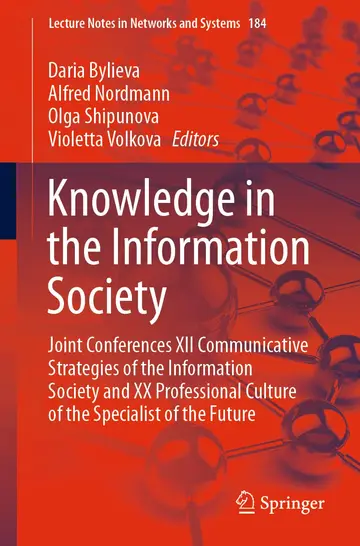 Cover of Knowledge in the Information Society