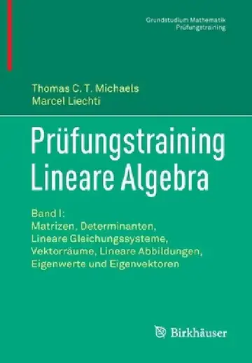 Cover of Prüfungstraining Lineare Algebra