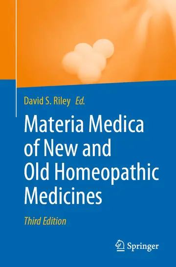 Cover of Materia Medica of New and Old Homeopathic Medicines 3Ed