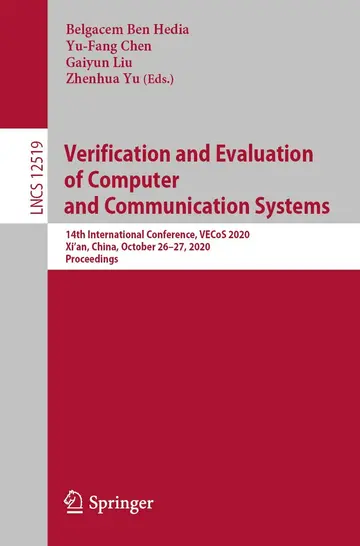Cover of Verification and Evaluation of Computer and Communication Systems
