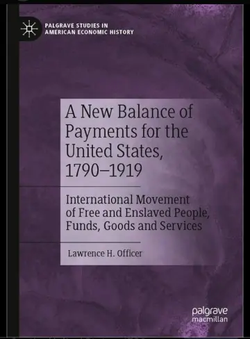 Cover of A New Balance of Payments for the United States, 1790–1919