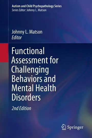 Cover of Functional Assessment for Challenging Behaviors and Mental Health Disorders