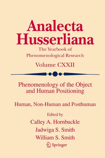 Cover of Phenomenology of the Object and Human Positioning