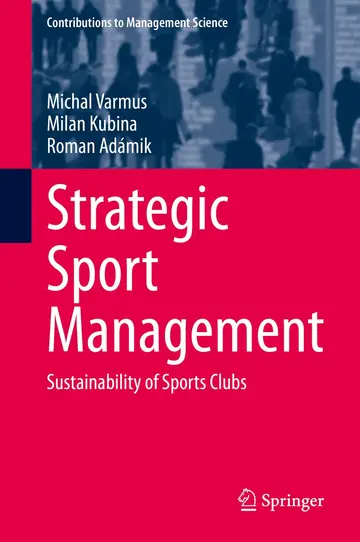 Cover of Strategic Sport Management