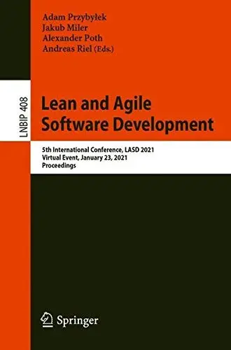Cover of Lean and Agile Software Development
