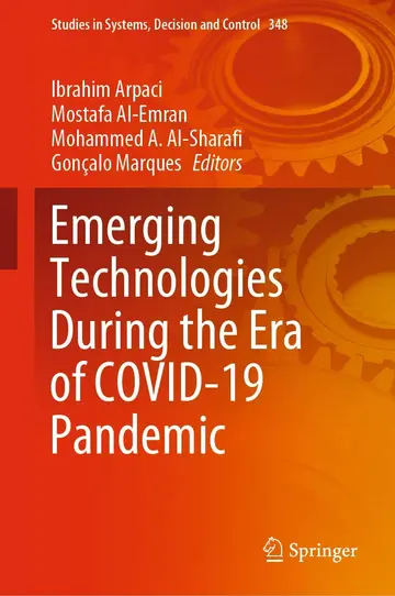 Cover of Emerging Technologies During the Era of COVID-19 Pandemic