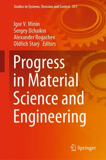 Cover of Progress in Material Science and Engineering