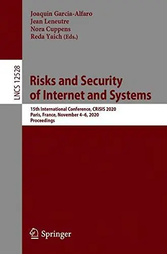 Cover of Risks and Security of Internet and Systems
