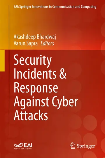 Cover of Security Incidents and Response Against Cyber Attacks