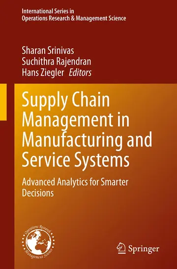 Cover of Supply Chain Management in Manufacturing and Service Systems